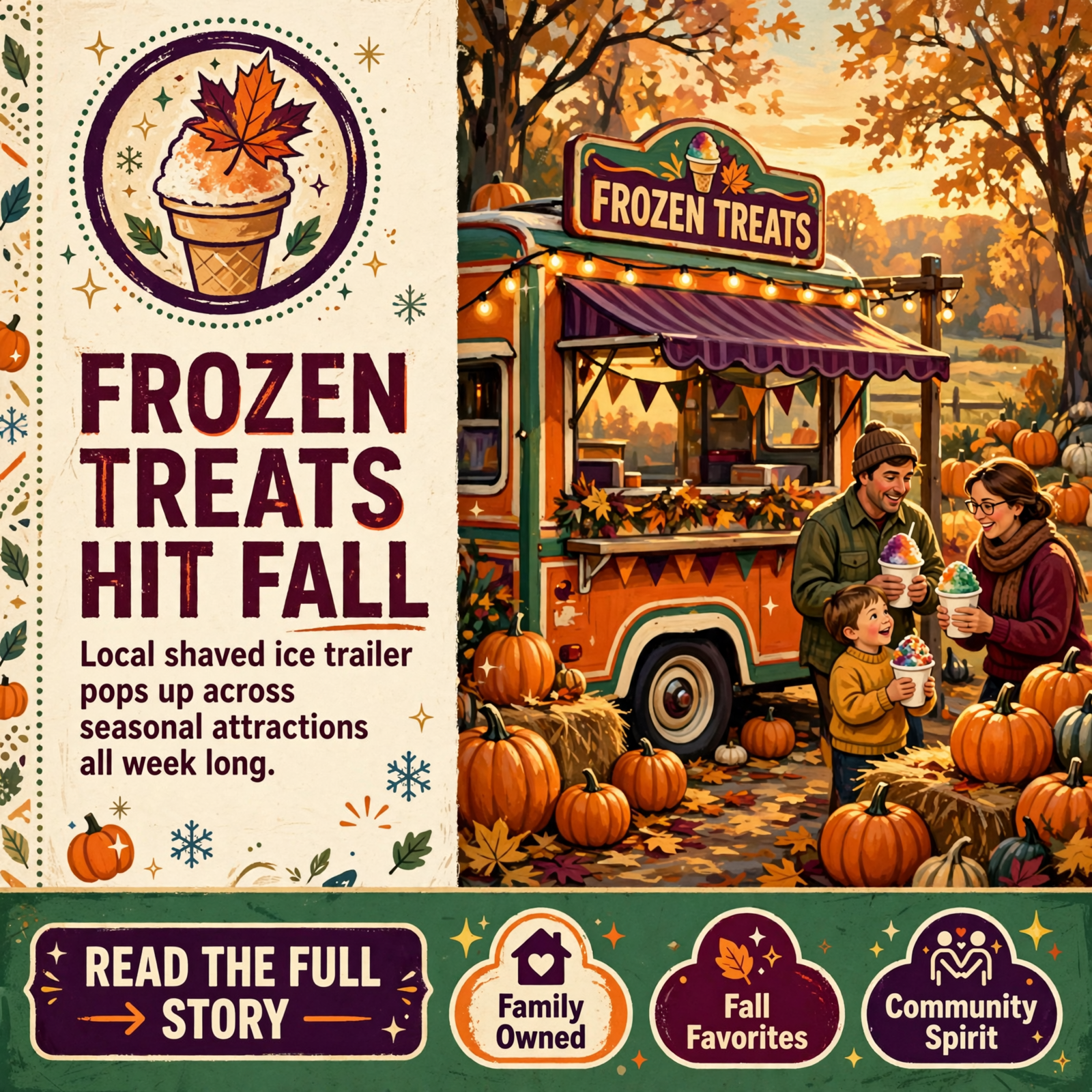 🍧 Chilly Bone’s Shaved Ice & More Brings Fall Treats Across Chattanooga This Week — Featured Image Featured image for "🍧 Chilly Bone's Shaved Ice & More Brings Fall Treats Across Chattanooga This Week"