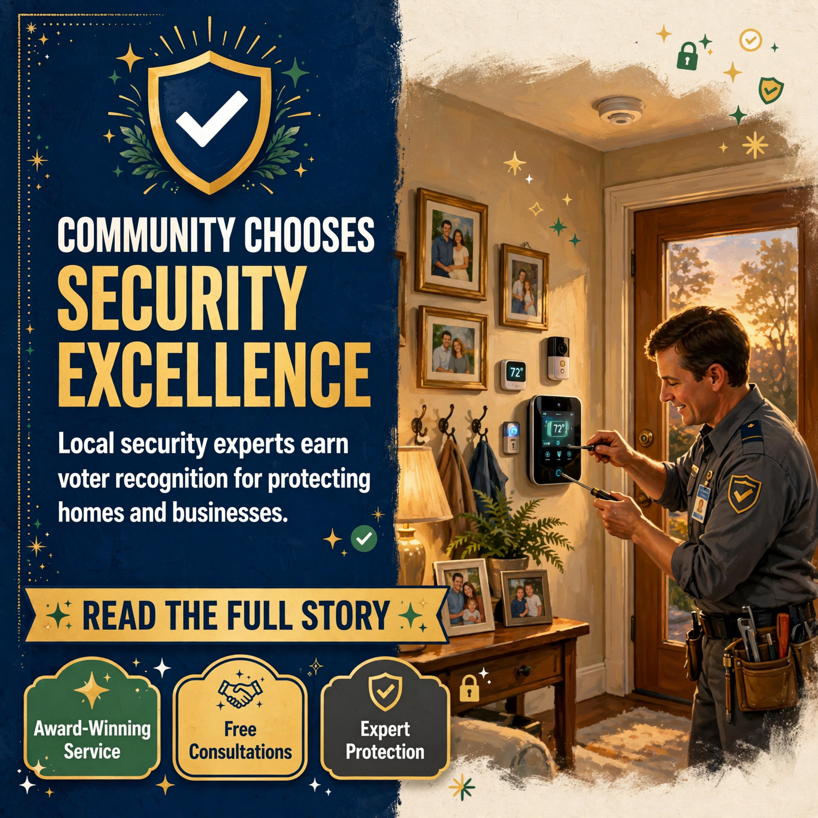 Featured image for "🏆 Ben Lomand Security Named Warren County's Finest Alarm Company"