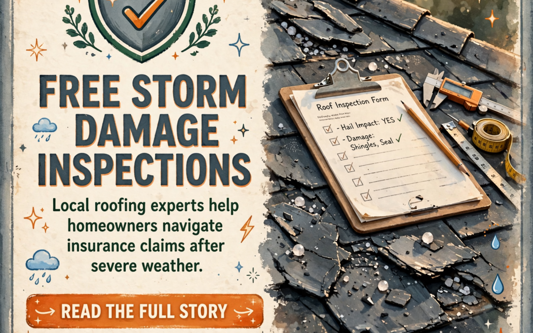 🏠 Castro Roofing & Exteriors Offers Free Inspections for Storm Damage in Dunlap