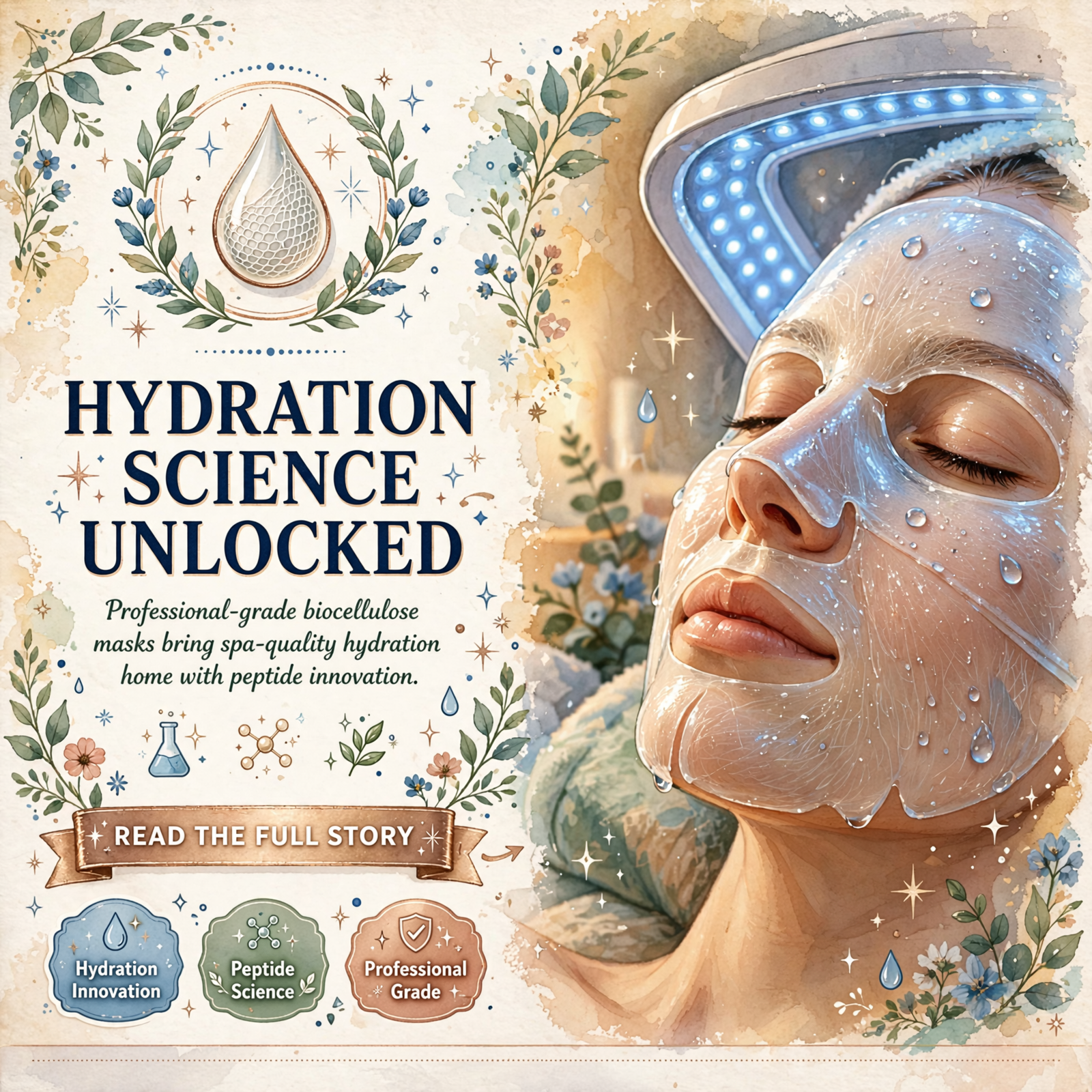 Featured image for "✨ The Bubble Aesthetics & Spa Introduces Hydralock HA Biocellulose Mask in Soddy-Daisy"
