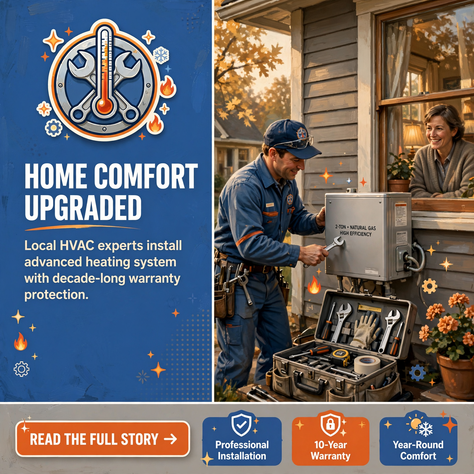 Featured image for "🔧 Tramont Heating, Cooling, & Plumbing Completes 2-Ton Natural Gas System Installation in Cookeville"