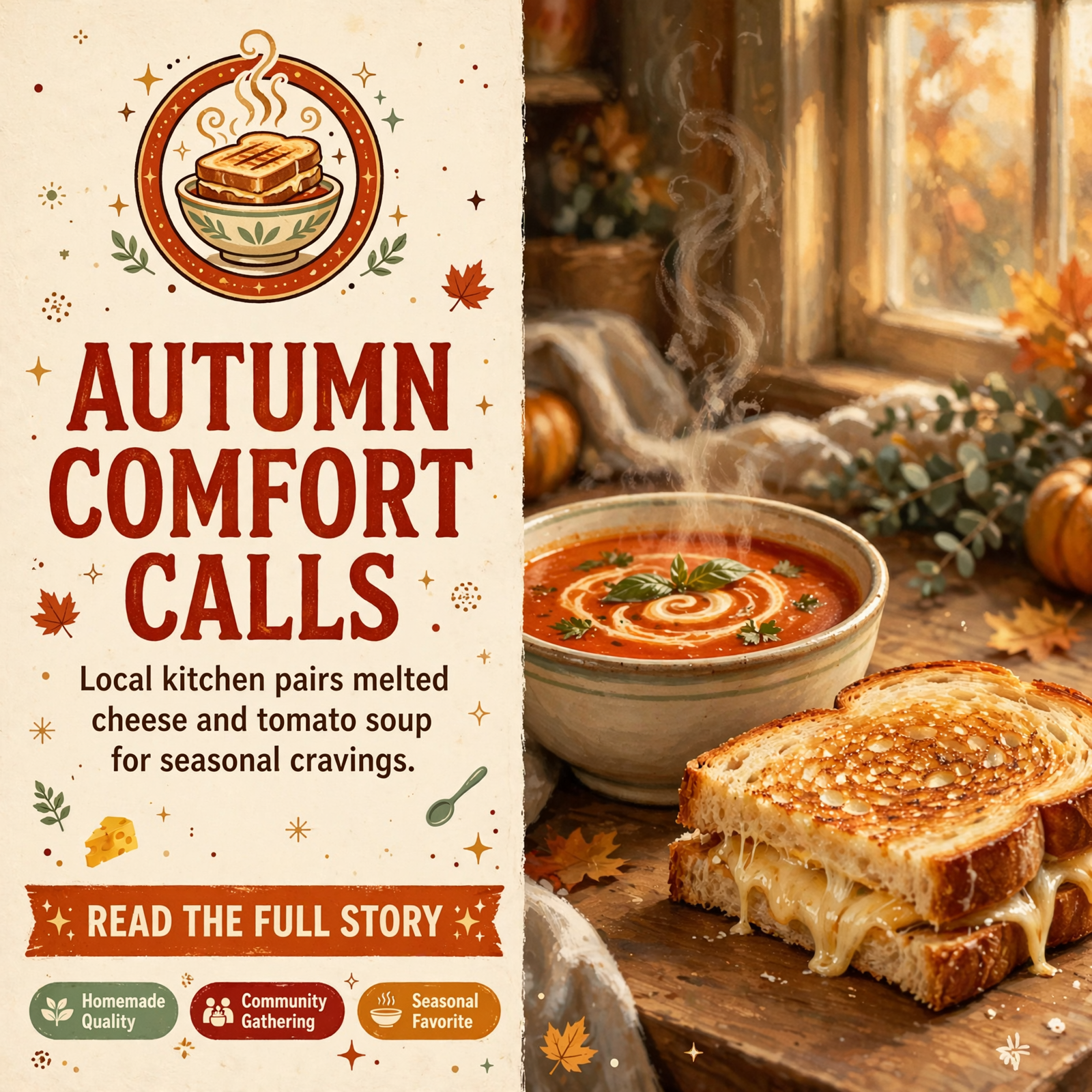 🥪 Fall Comfort Special: Grilled Cheese & Tomato Soup in Pikeville — Featured Image Featured image for "🥪 Fall Comfort Special: Grilled Cheese & Tomato Soup in Pikeville"
