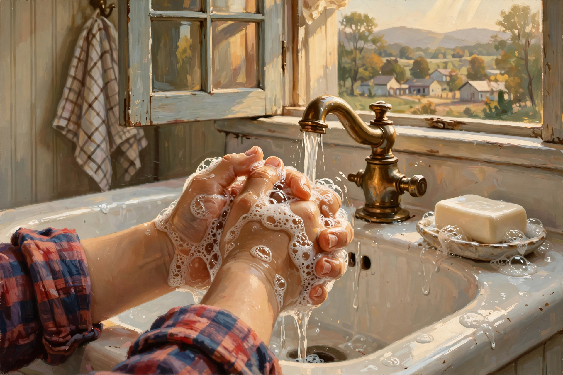 Illustration for 🧼 Global Handwashing Day: Twenty Seconds That Beat a Lot of Sniffles