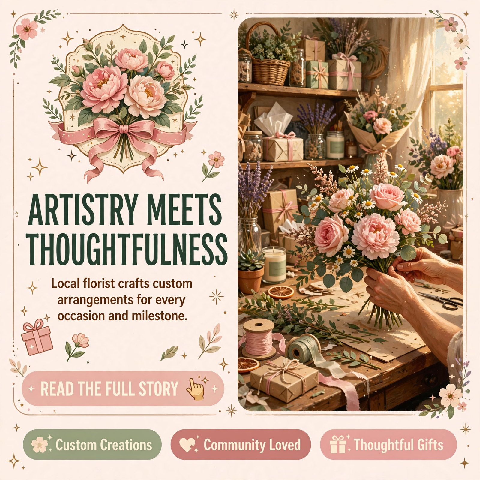 🌸 Flowers & Thyme Brings Custom Arrangements and Gifts to Dunlap — Featured Image Featured image for "🌸 Flowers & Thyme Brings Custom Arrangements and Gifts to Dunlap"