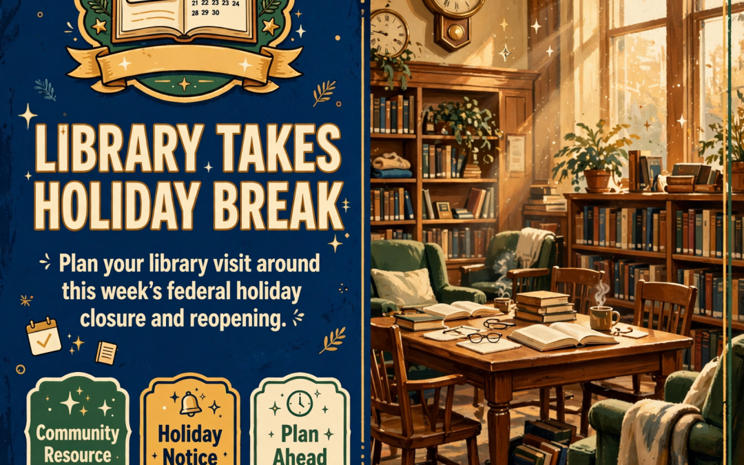 📚 Sequatchie County Public Library Closed Monday for Columbus Day