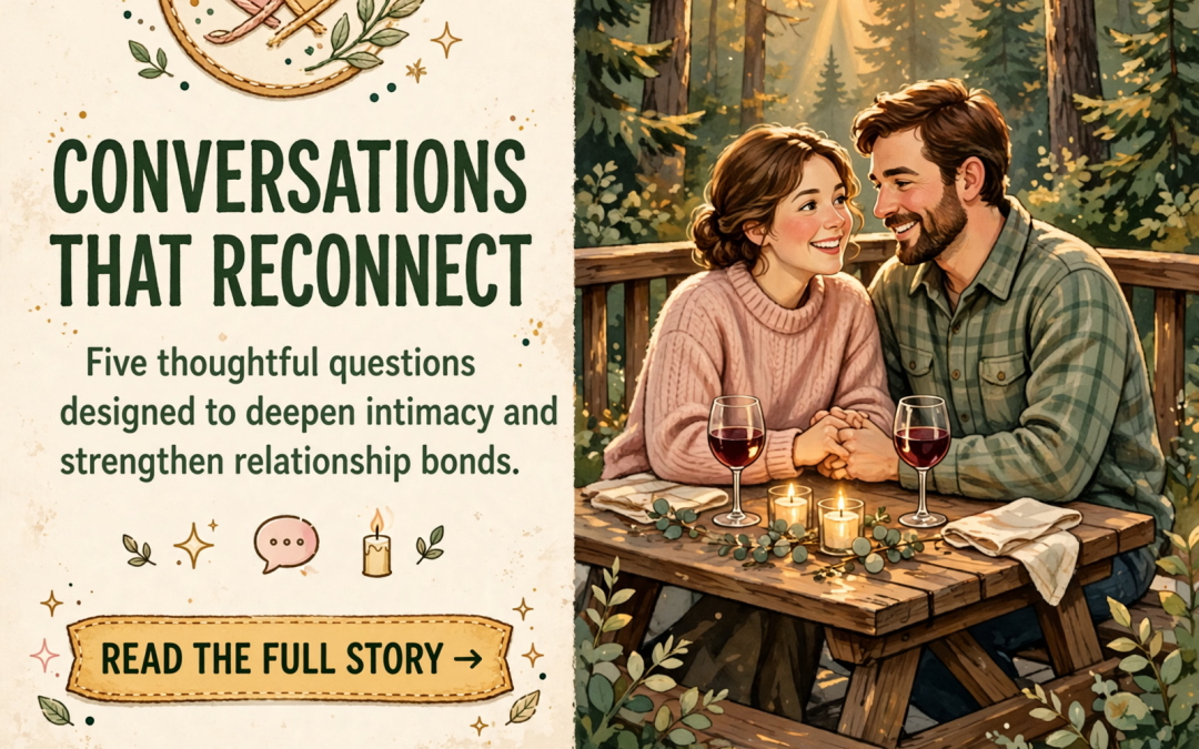 💘 Five Conversation Starters for Your Next Date Night