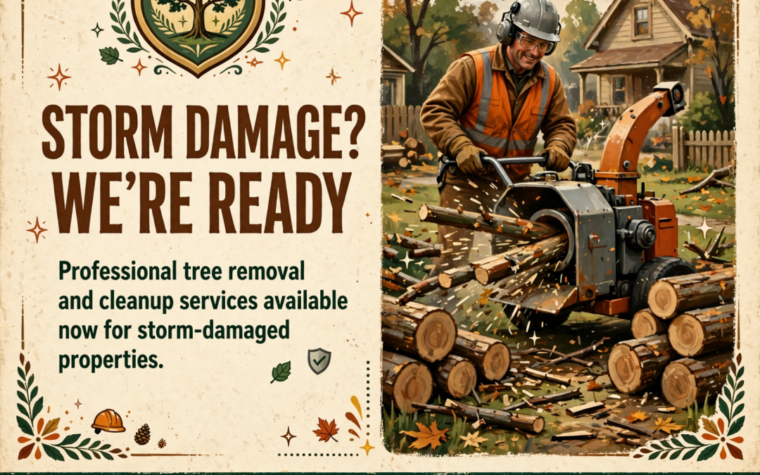 🌳 Storm Damage? Tree Removal and Land Clearing Services Ready in McDonald