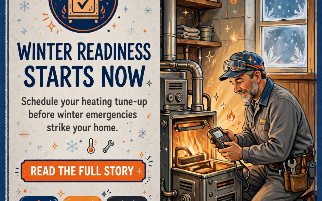 ❄️ Get Your Heating System Ready for Winter with Fall Tune-Ups
