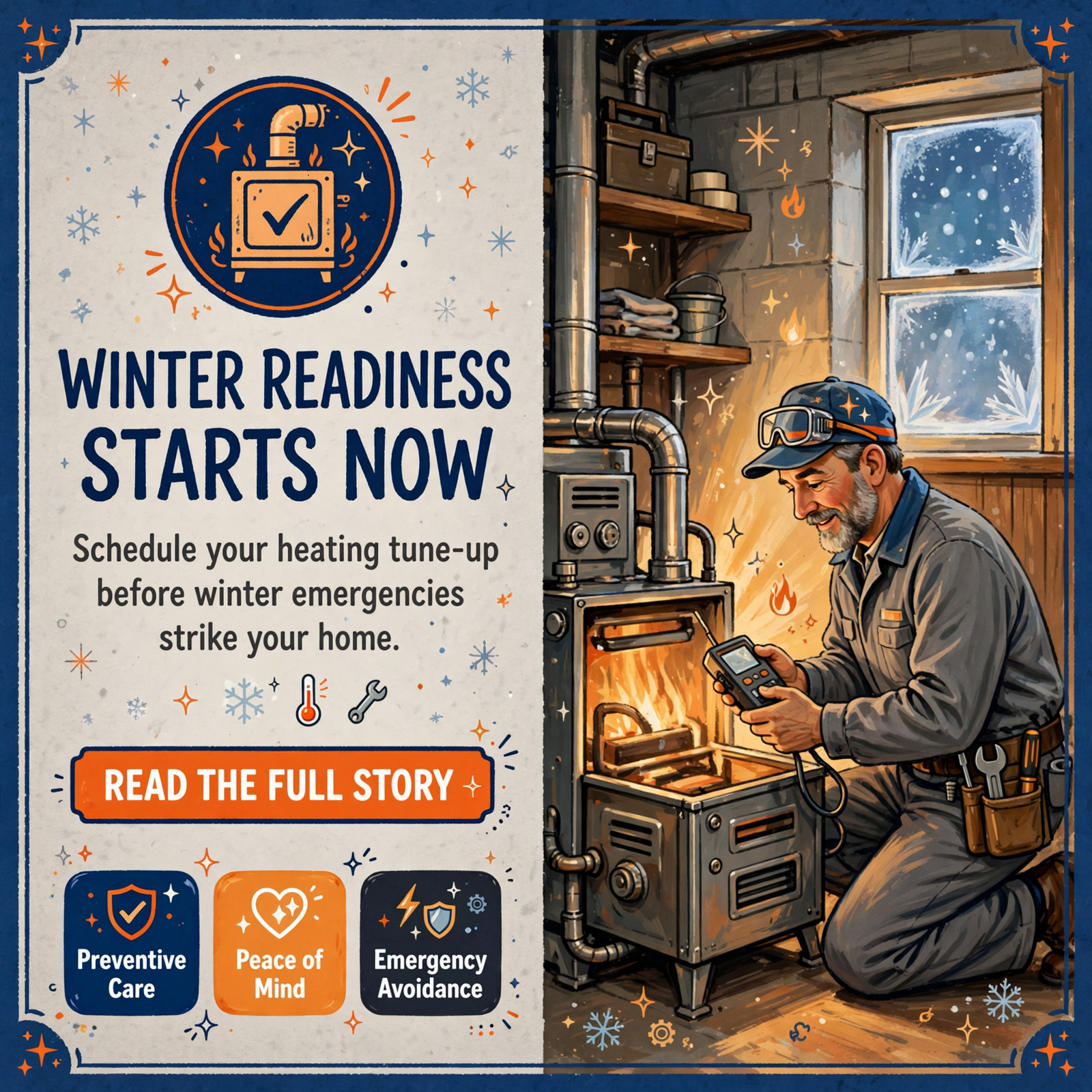 Featured image for "❄️ Get Your Heating System Ready for Winter with Fall Tune-Ups"