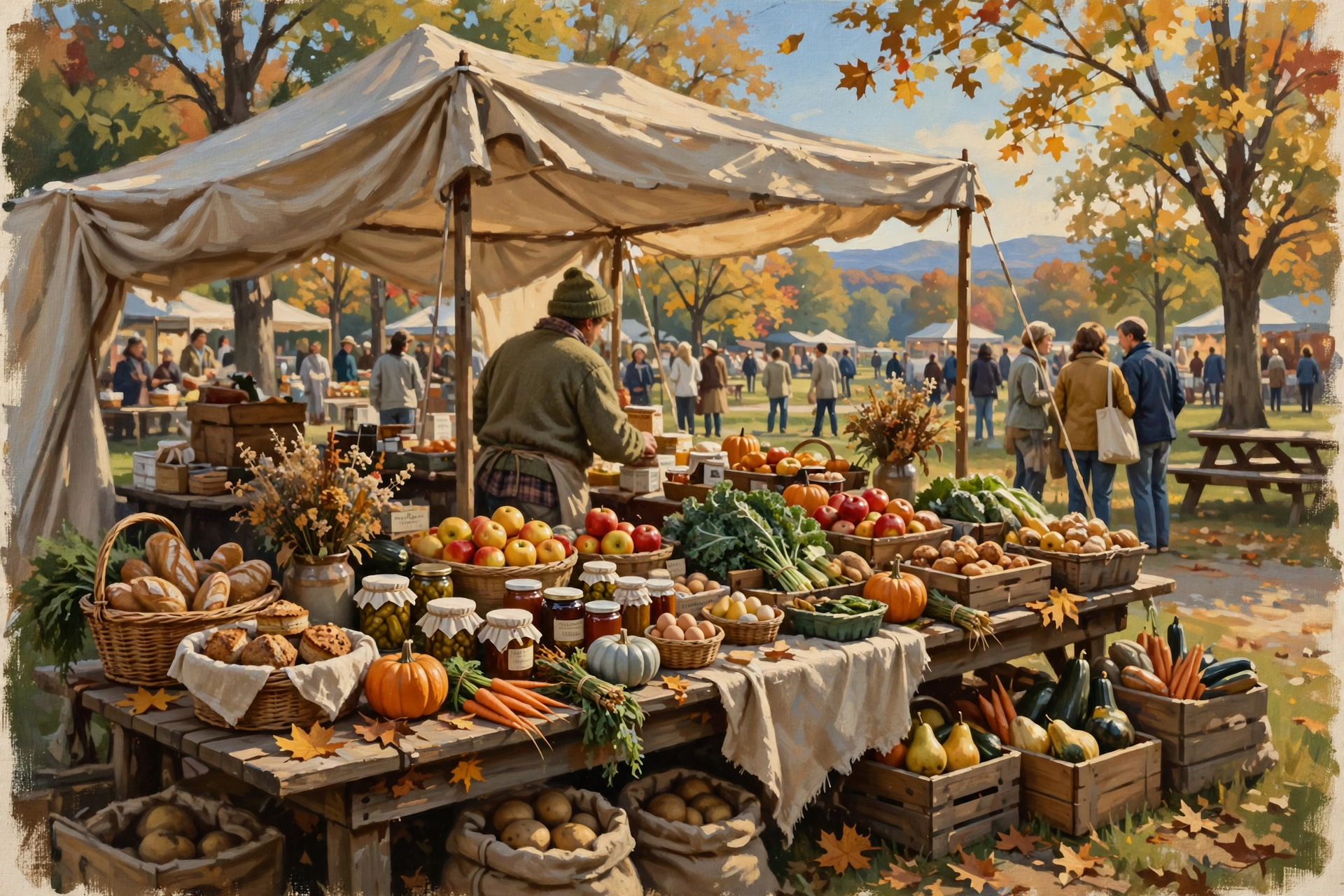Illustration for 🧺 Saturday Market Haul, Scratch Lunch on Jones and Wood-Fired Pizza Next Monday