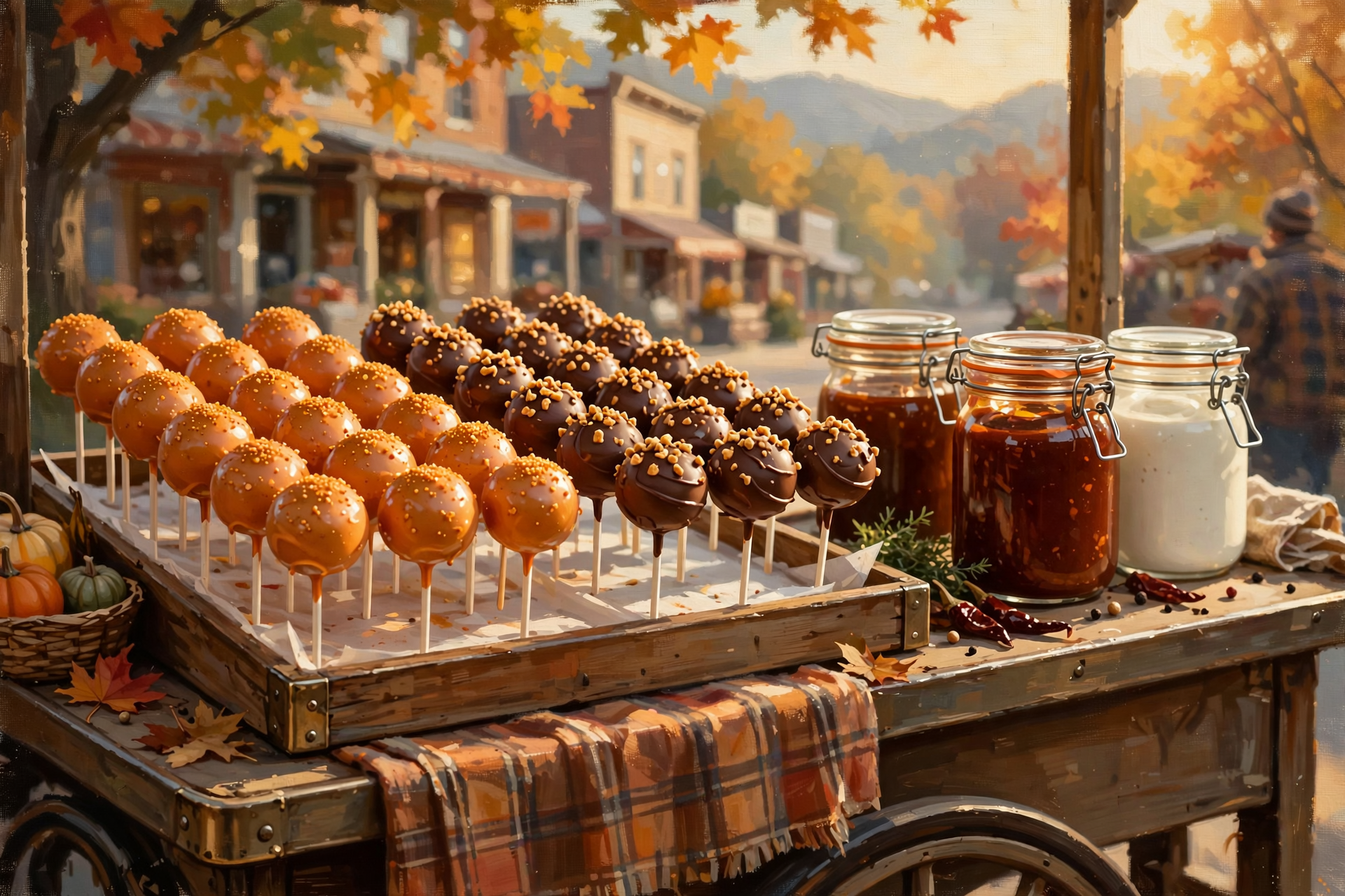 Illustration for 🎃 Cake Pops Restock + Homemade Sauces, Oct. 17–18