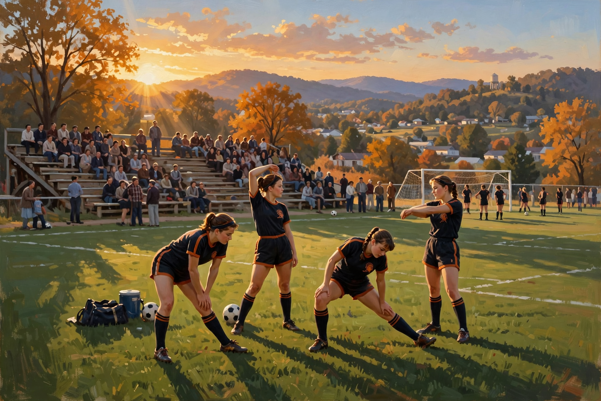 Illustration for ⚡ Soccer Tonight at 7, Vote Tomorrow Without the College ID, Then Heat, Frost and a Free Saturday