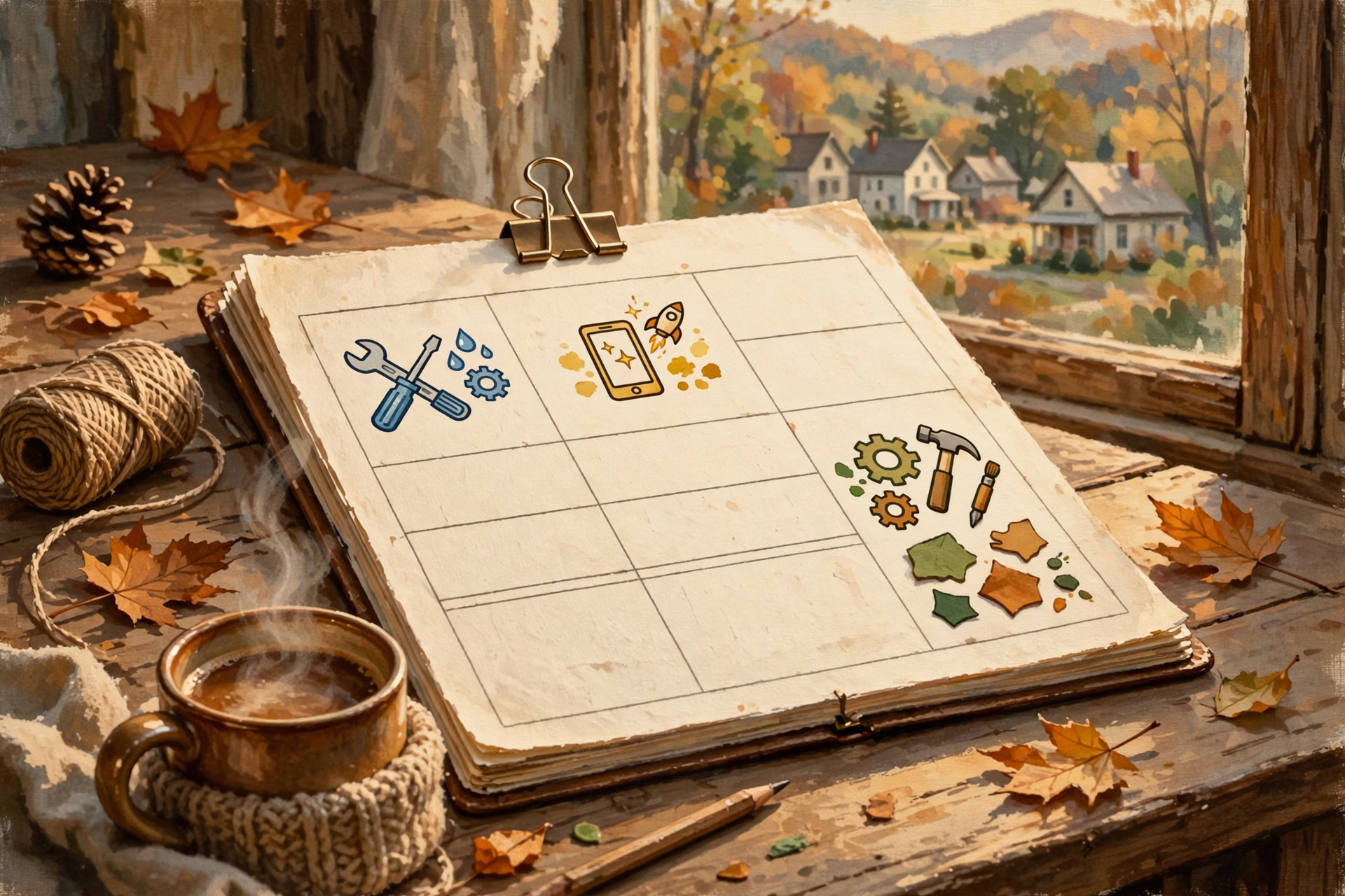 Illustration for 🗓️ Free Help at Home, One Thursday Clock, One Saturday Trip