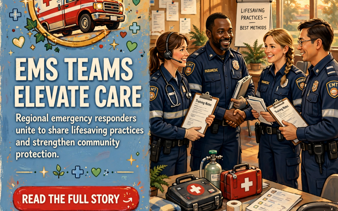 🚑 Puckett EMS Represents Southeast Region at Georgia EMS Conference