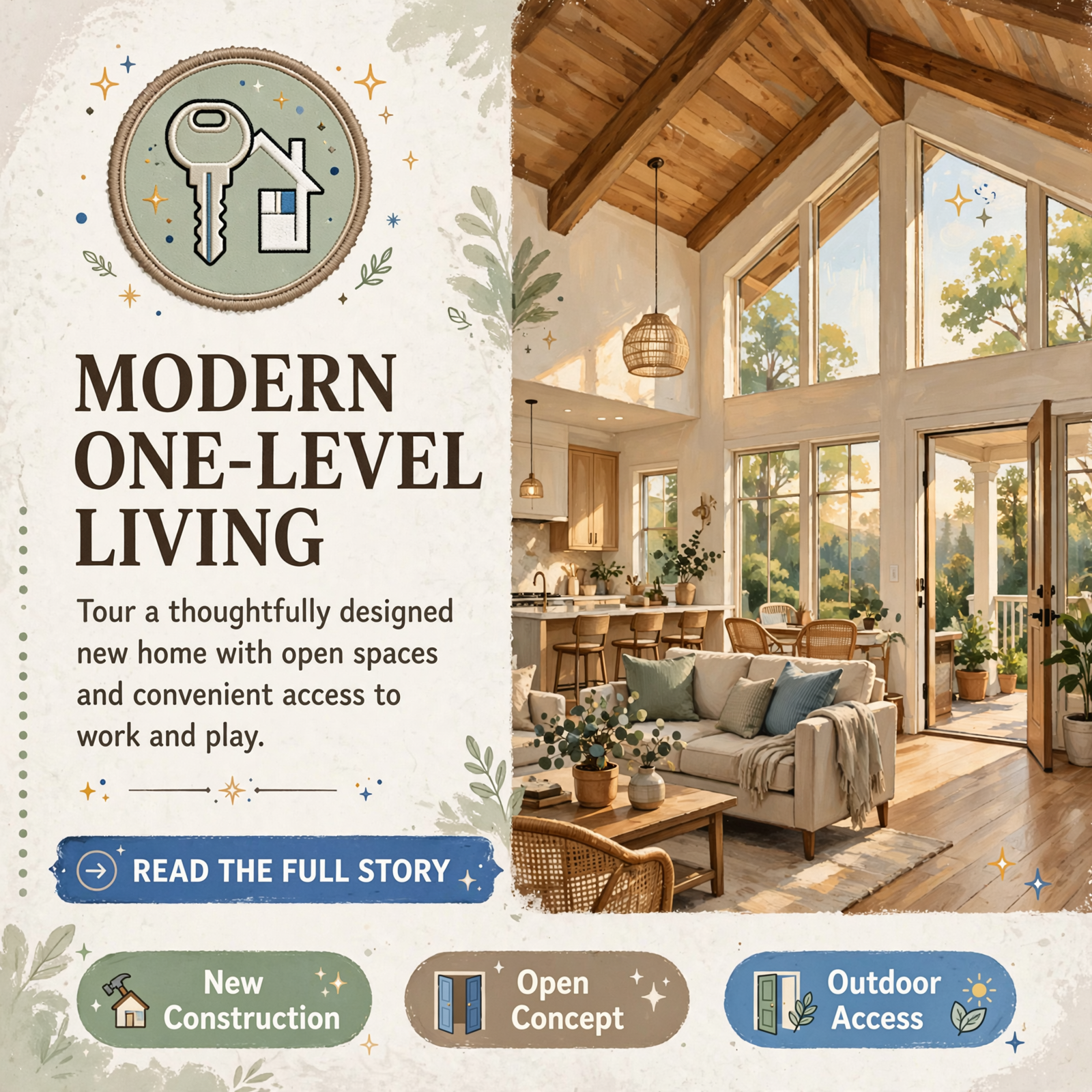 π‘ New One-Level Construction Home Opens for Viewing in Chattanooga β Featured Image Featured image for "π‘ New One-Level Construction Home Opens for Viewing in Chattanooga"