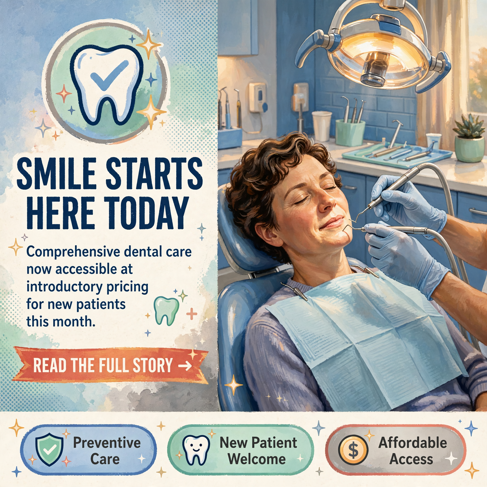 Featured image for "🦷 Prima Dental Premier Offers $89 New Patient Special in Chattanooga During Dental Hygiene Month"