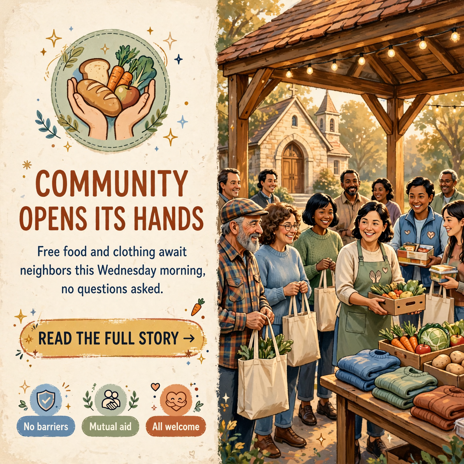 Featured image for "Free Food Giveaway in Sparta, TN - Wednesday, October 14th 🍱"