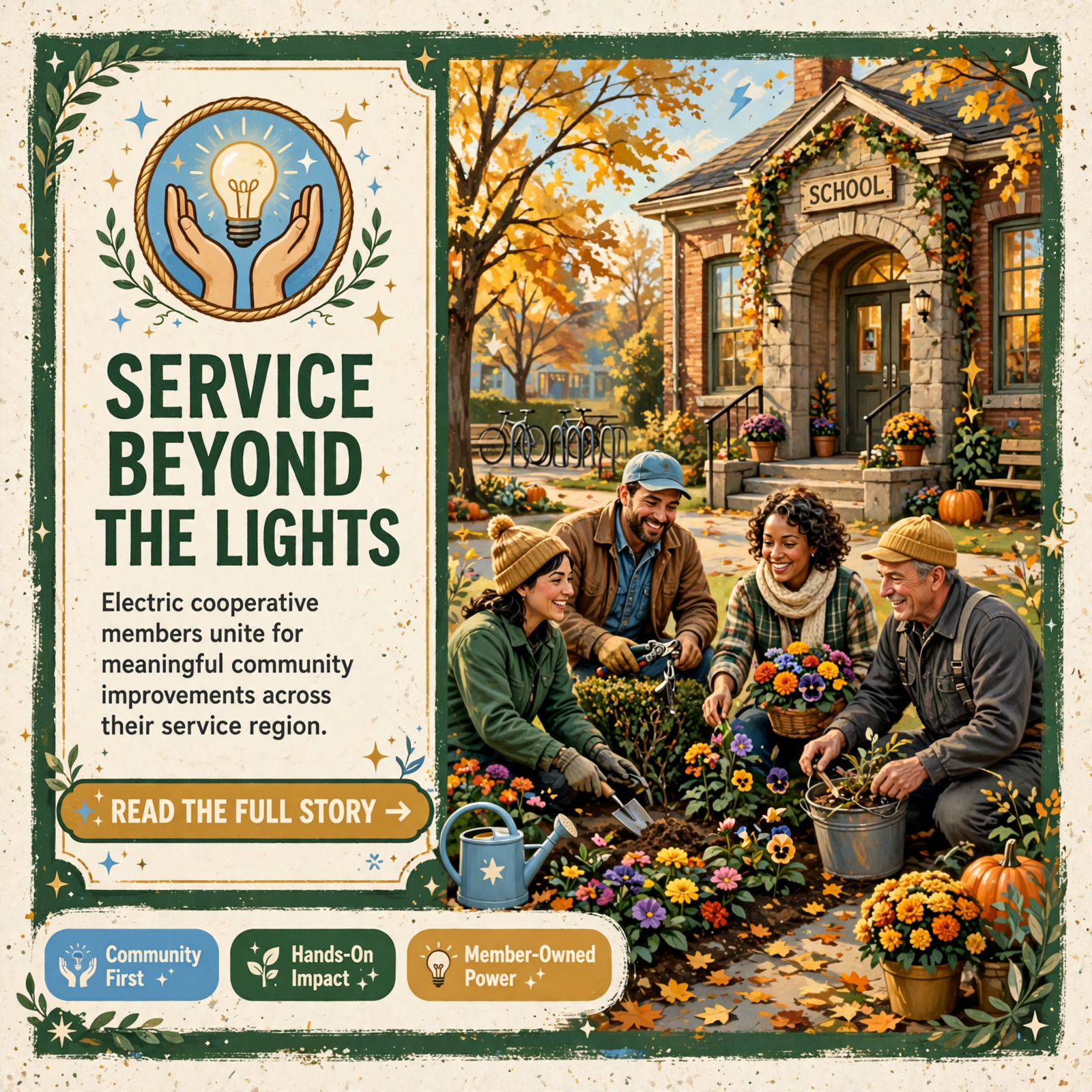 Featured image for "⚡ Caney Fork Electric Cooperative Mobilizes for 10th Annual Day of Service Across Van Buren County"
