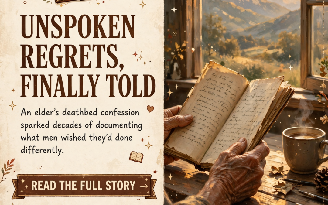 📖 Appalachian Regrets: One Writer’s Collection of What Old Men Wished They’d Done Differently