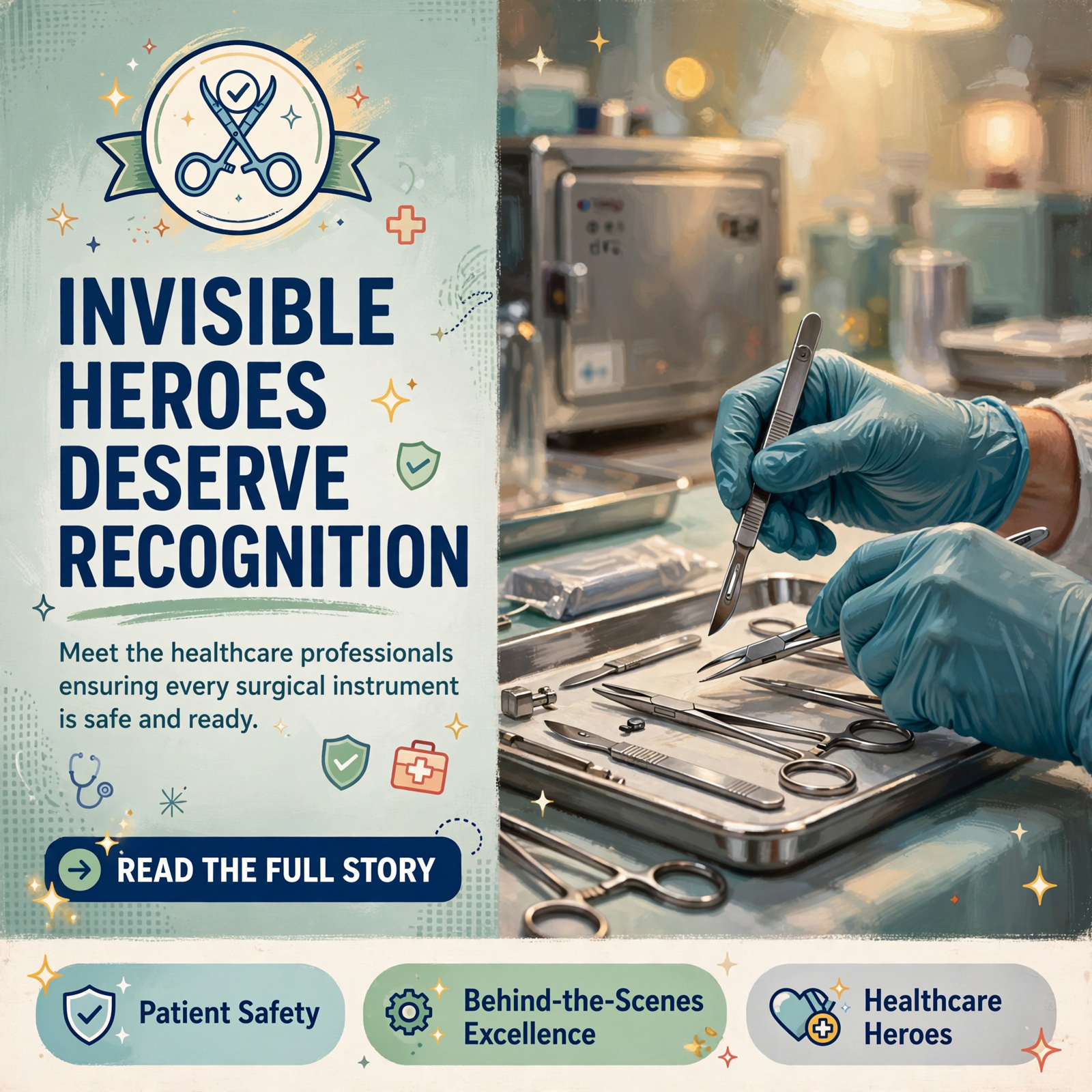 Featured image for "🔧 Sterile Processing Week Honors Behind-the-Scenes Healthcare Heroes"