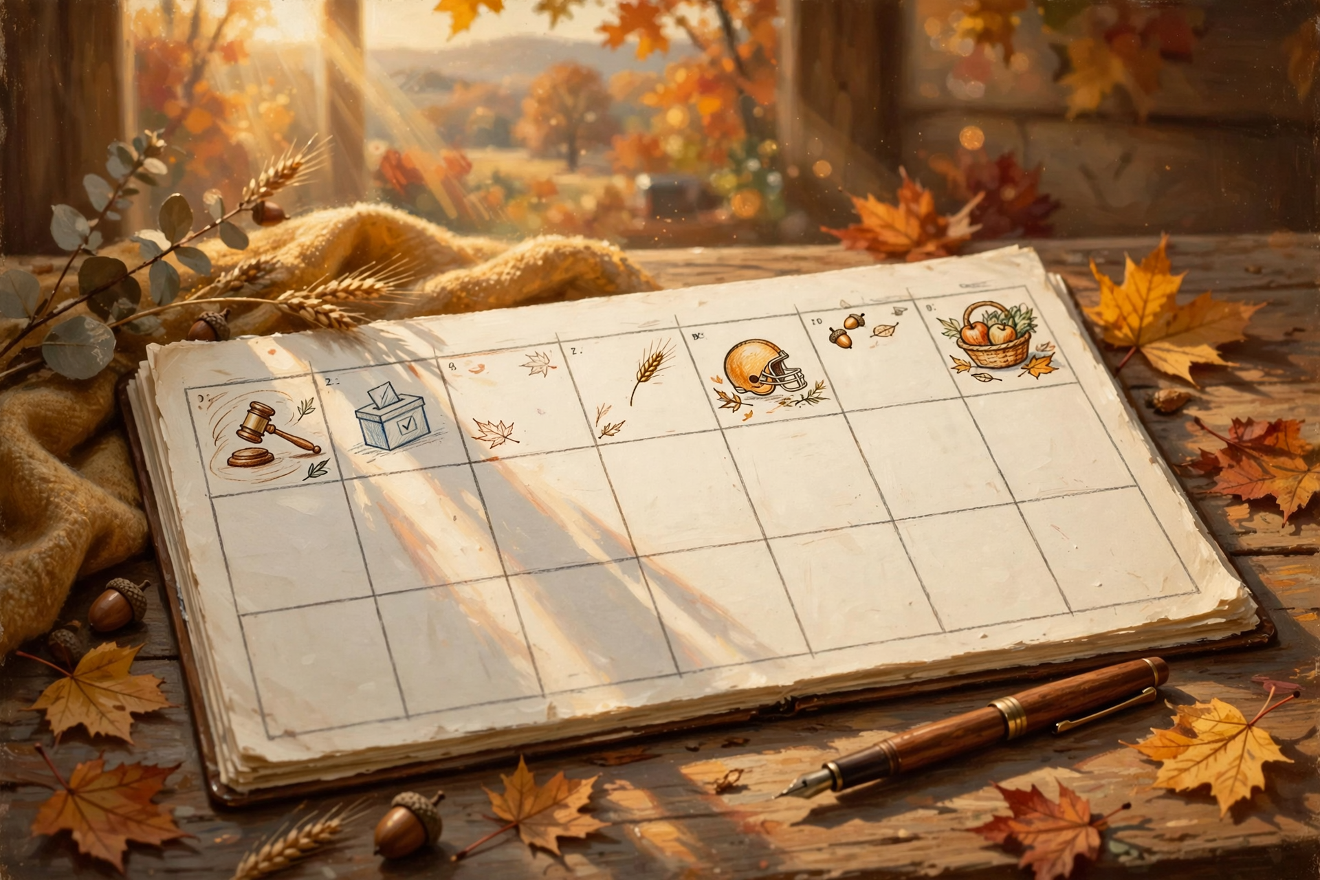 Illustration for 📅 Your Week on One Page (Tue., Oct. 13 β Tue., Oct. 20)