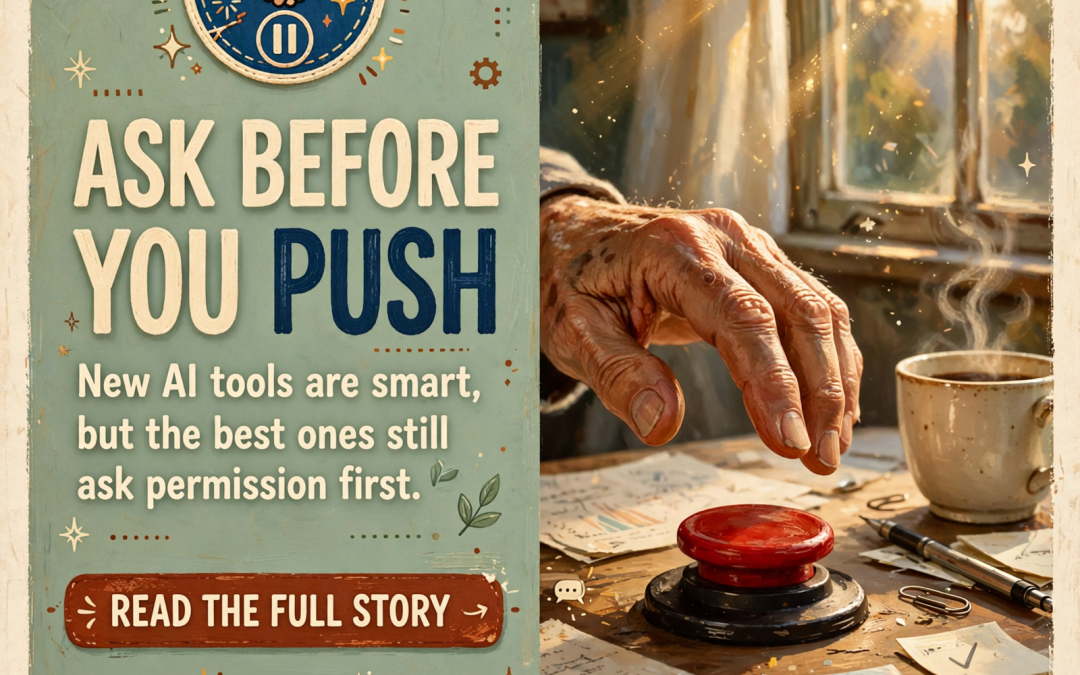 π€ Ask Before You Push the Button: What This Week’s AI News Means for the Valley