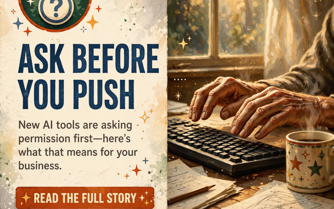 π€ Ask Before You Push the Button: What This Week’s AI News Means for the Valley