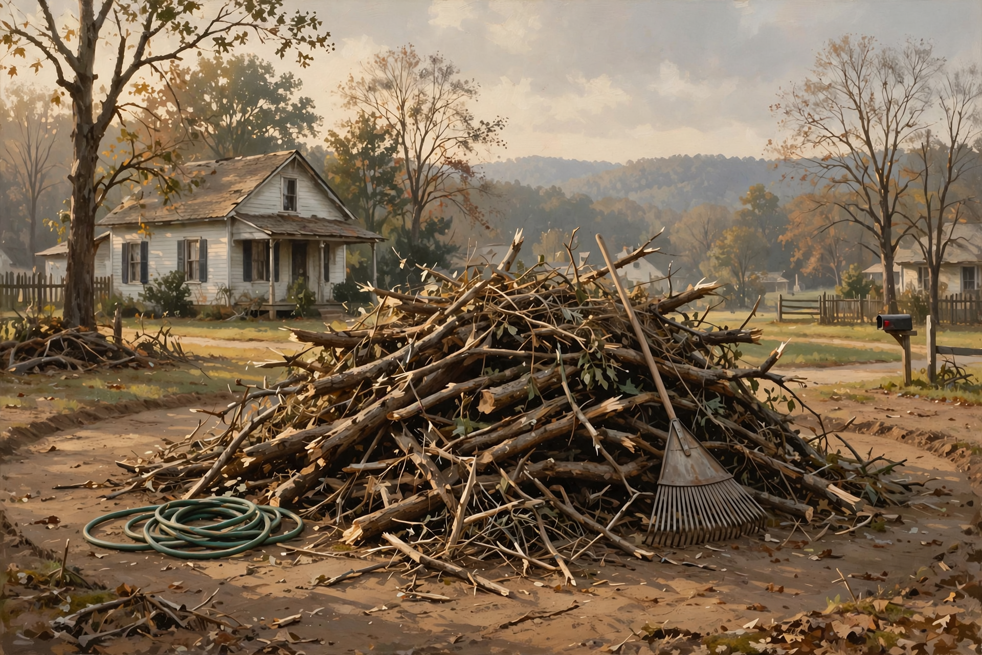 Illustration for 🔥 Burn Permits Start Tomorrow — Thursday Looks Calmer Than Friday