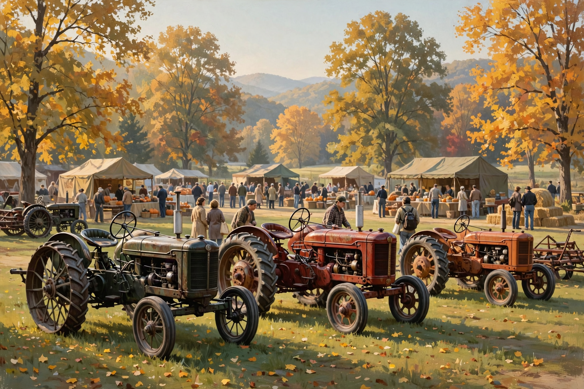Illustration for 🚜 Still On: Homecoming Friday, Tractors and Market Saturday