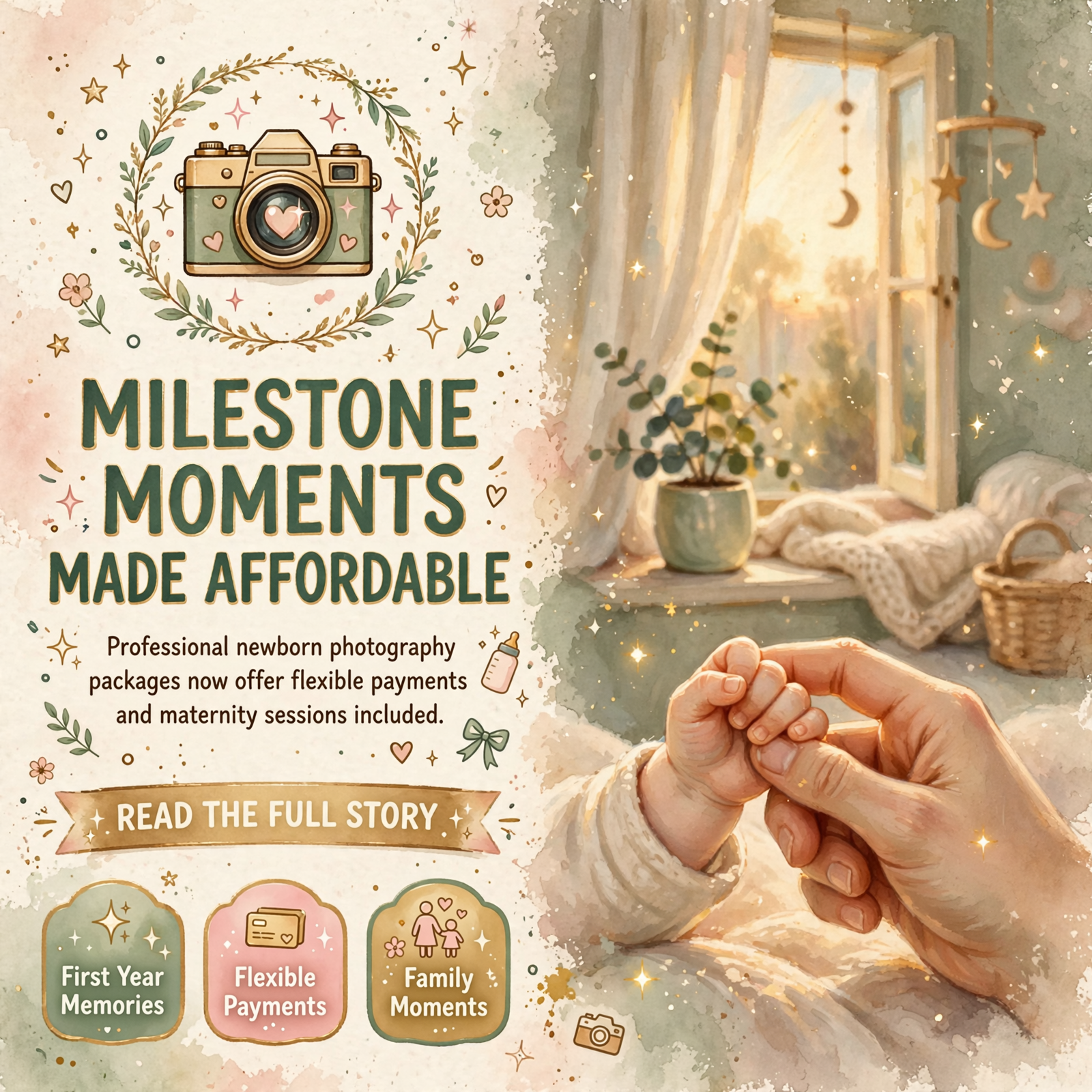 Featured image for "📸 MaKyla-Kai Photography Unveils Updated Milestone Packages for Growing Families"