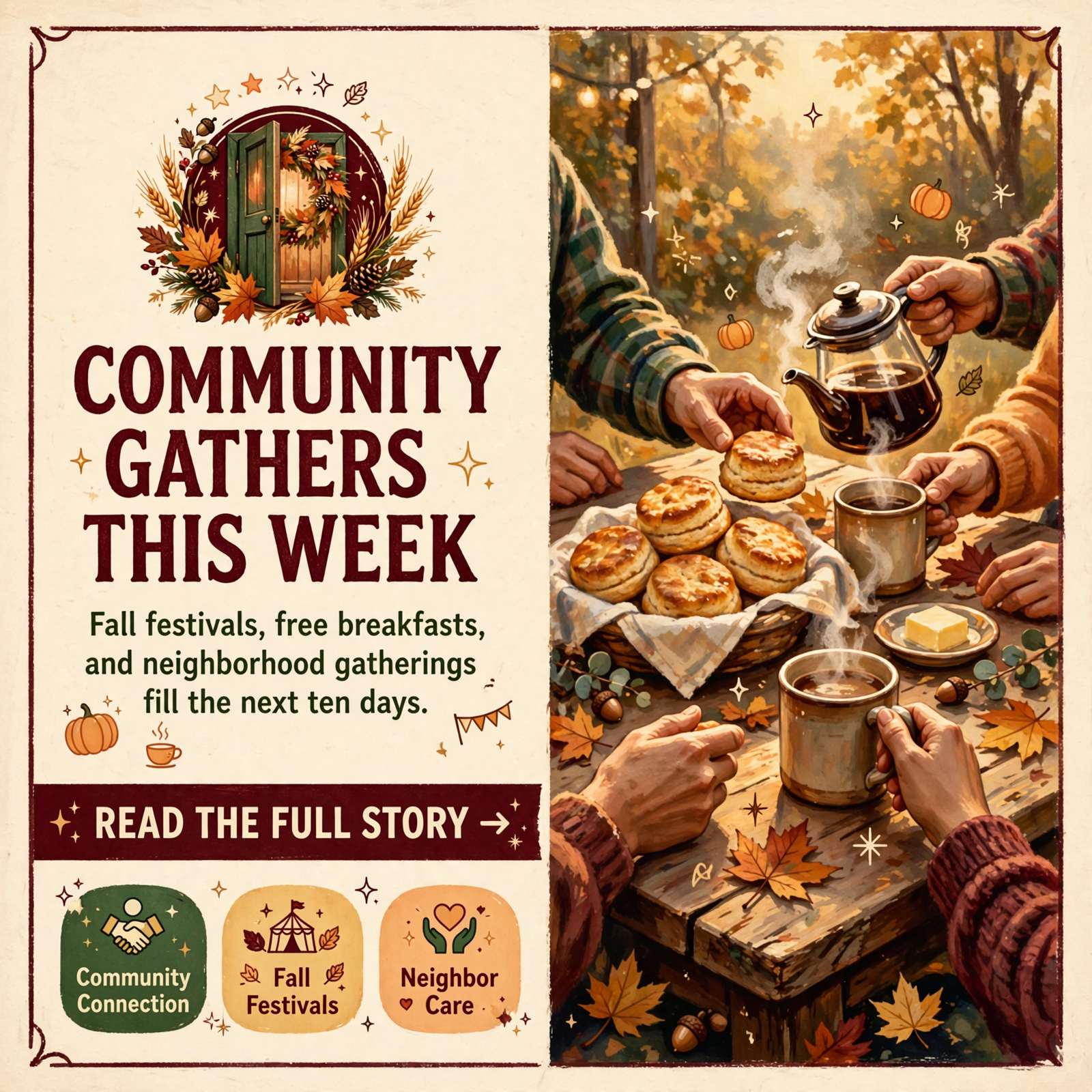 π½οΈ Supper Tonight, a Co-op Biscuit Tuesday, and Pumpkins Just Over the Hill β Featured Image Featured image for "π½οΈ Supper Tonight, a Co-op Biscuit Tuesday, and Pumpkins Just Over the Hill"