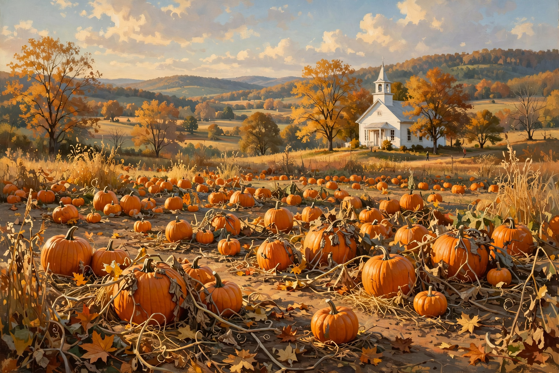 Illustration for 🎃 Looking Over the Hill: Saturday, Oct. 24, and the Rest of October