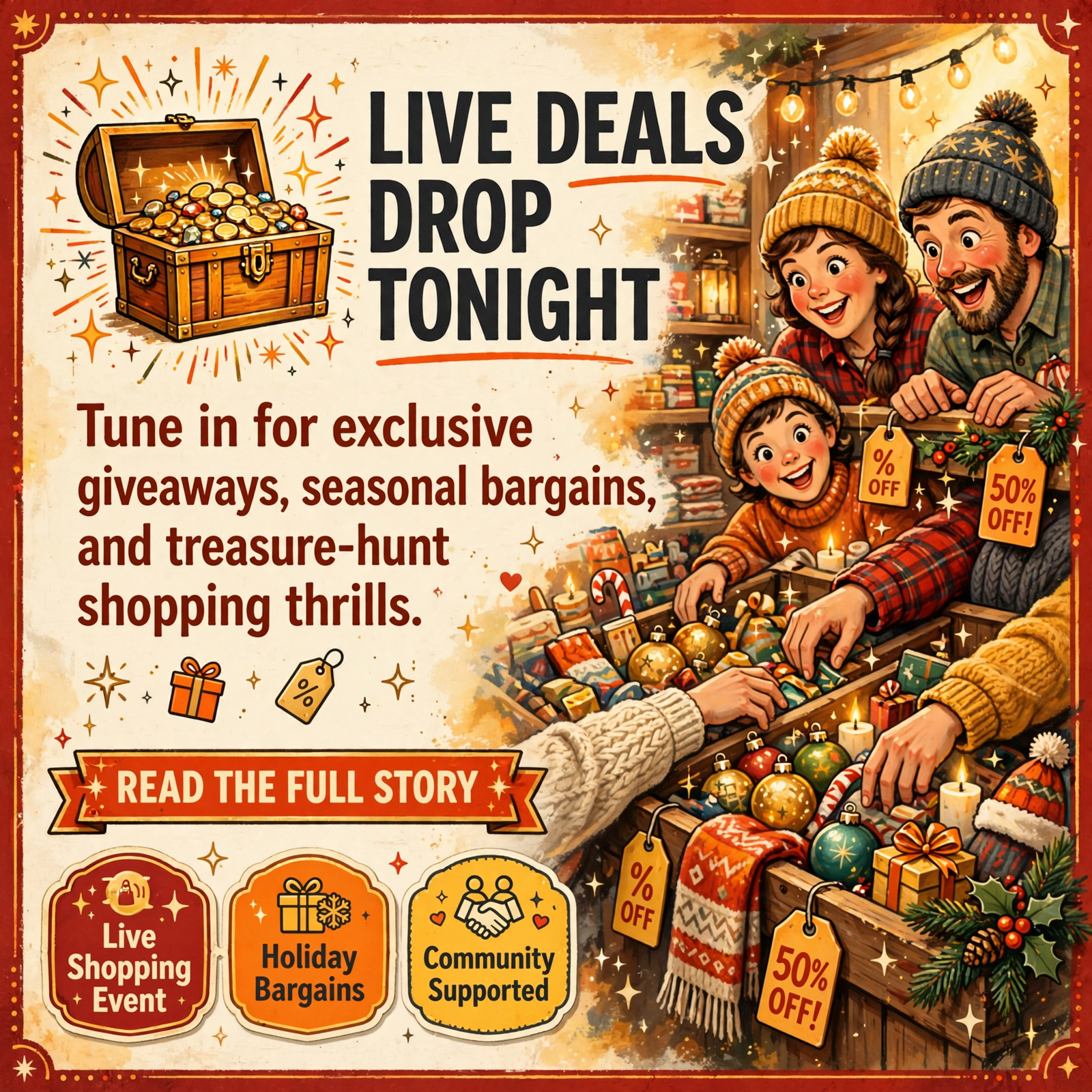 π Liquidation Station Hosting Live Deal Event in Sale Creek – Prizes, Holiday Shopping & More β Featured Image Featured image for "π Liquidation Station Hosting Live Deal Event in Sale Creek - Prizes, Holiday Shopping & More"
