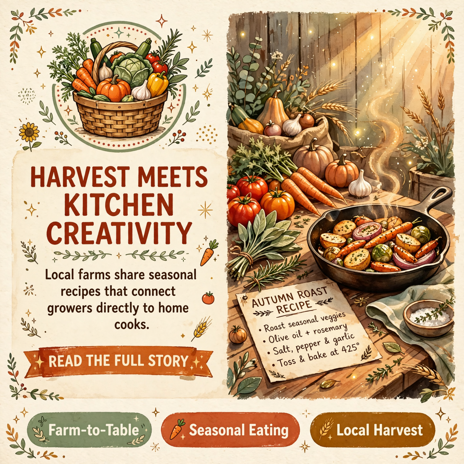 π Farm-to-Table Recipes Celebrate Fall’s Harvest β Featured Image Featured image for "π Farm-to-Table Recipes Celebrate Fall's Harvest"