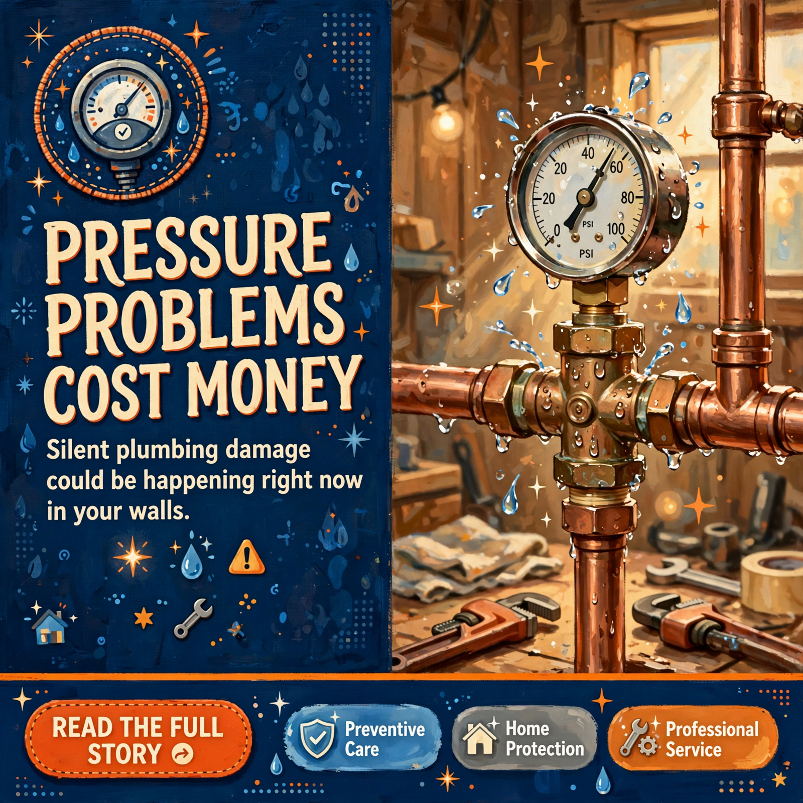 Featured image for "🚰 Understanding Water Pressure Regulators: A Guide for Homeowners in the Chattanooga Area"