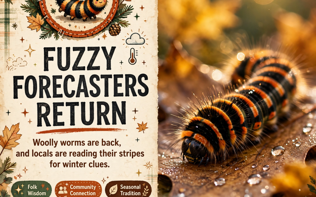 🐛 Woolly Worm Sightings Spark Winter Weather Talk in the Valley