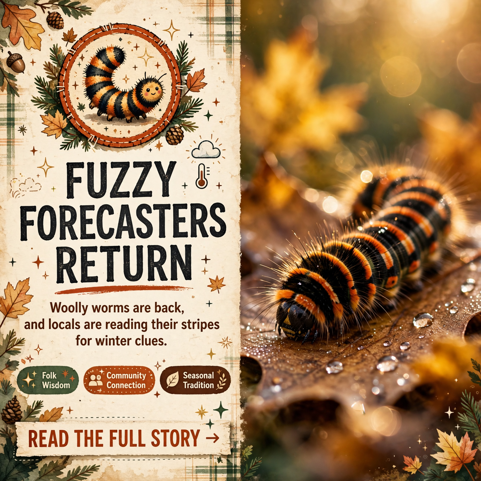 π Woolly Worm Sightings Spark Winter Weather Talk in the Valley β Featured Image Featured image for "π Woolly Worm Sightings Spark Winter Weather Talk in the Valley"