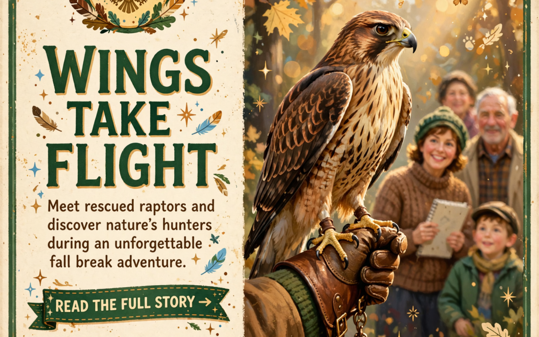🦅 Fall Break Wildlife Program Brings Raptors to Chattanooga’s Audubon Acres
