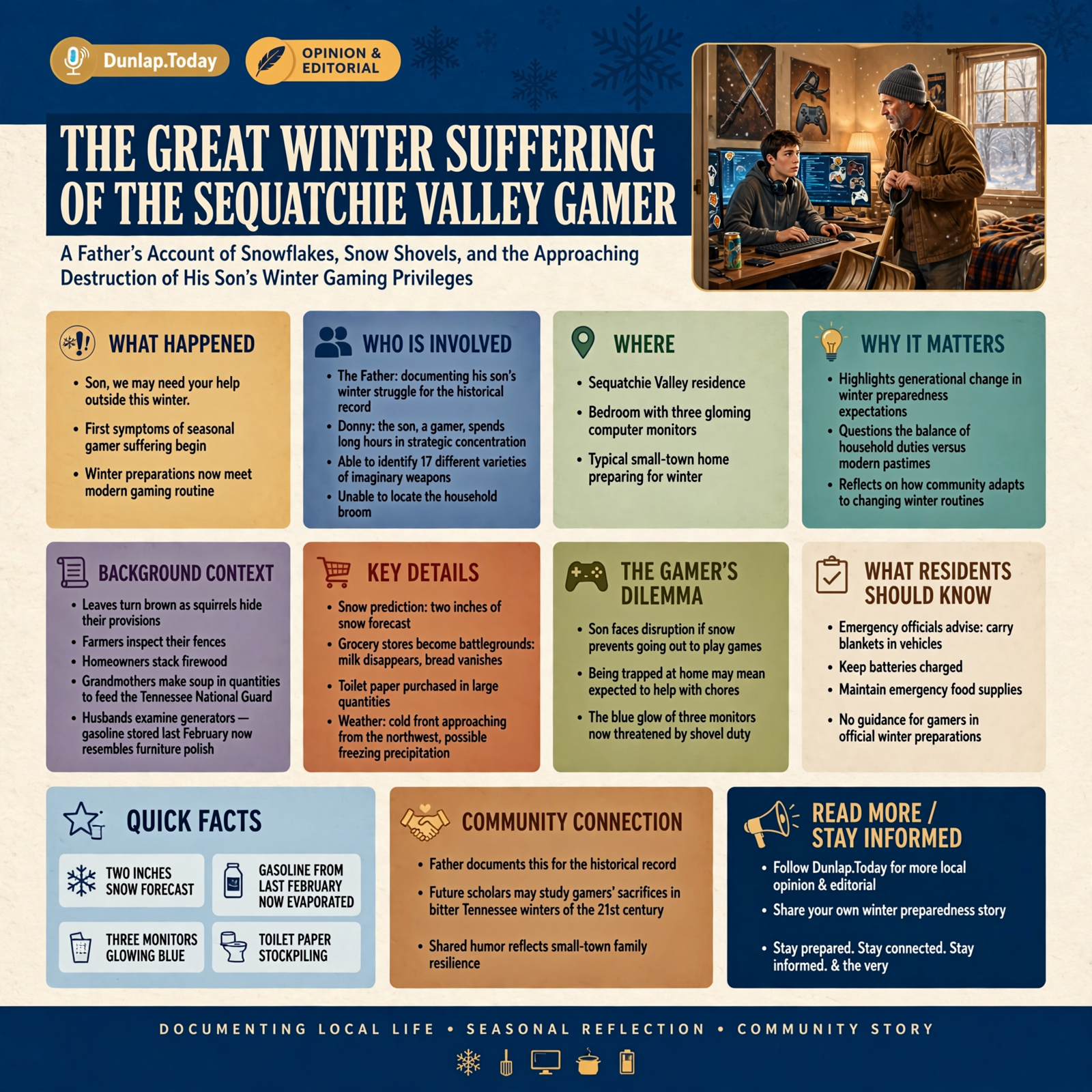 Story infographic