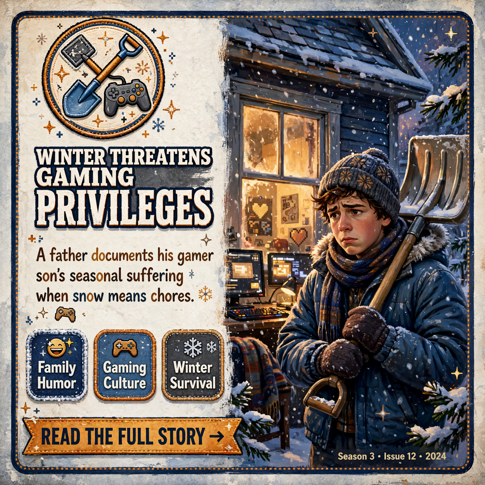 Featured image for "The Great Winter Suffering of the Sequatchie Valley Gamer"