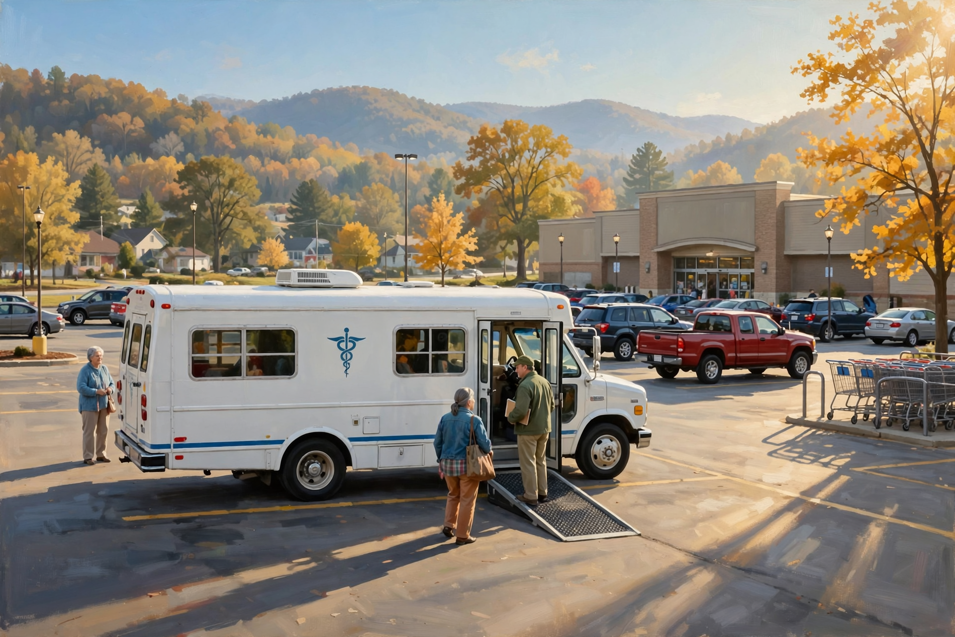 Illustration for 🚌 A Lung Check That Comes to You: Mobile CT Bus at Dunlap Walmart Oct. 30