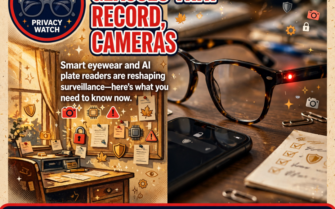 π Loud Glasses, Quiet Plate Cameras