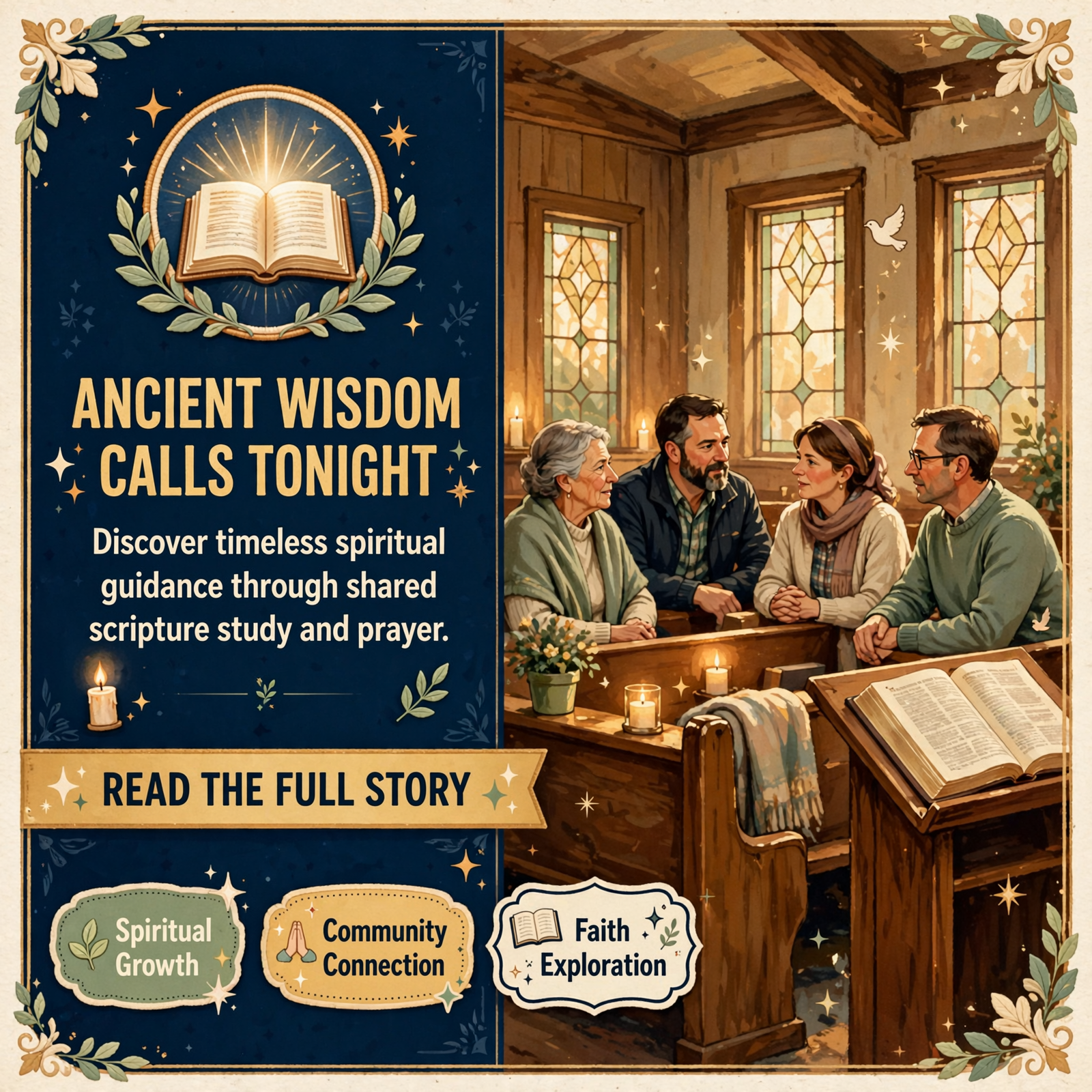 Featured image for "📖 Wednesday Bible Study Focuses on Book of Haggai in Whitwell"