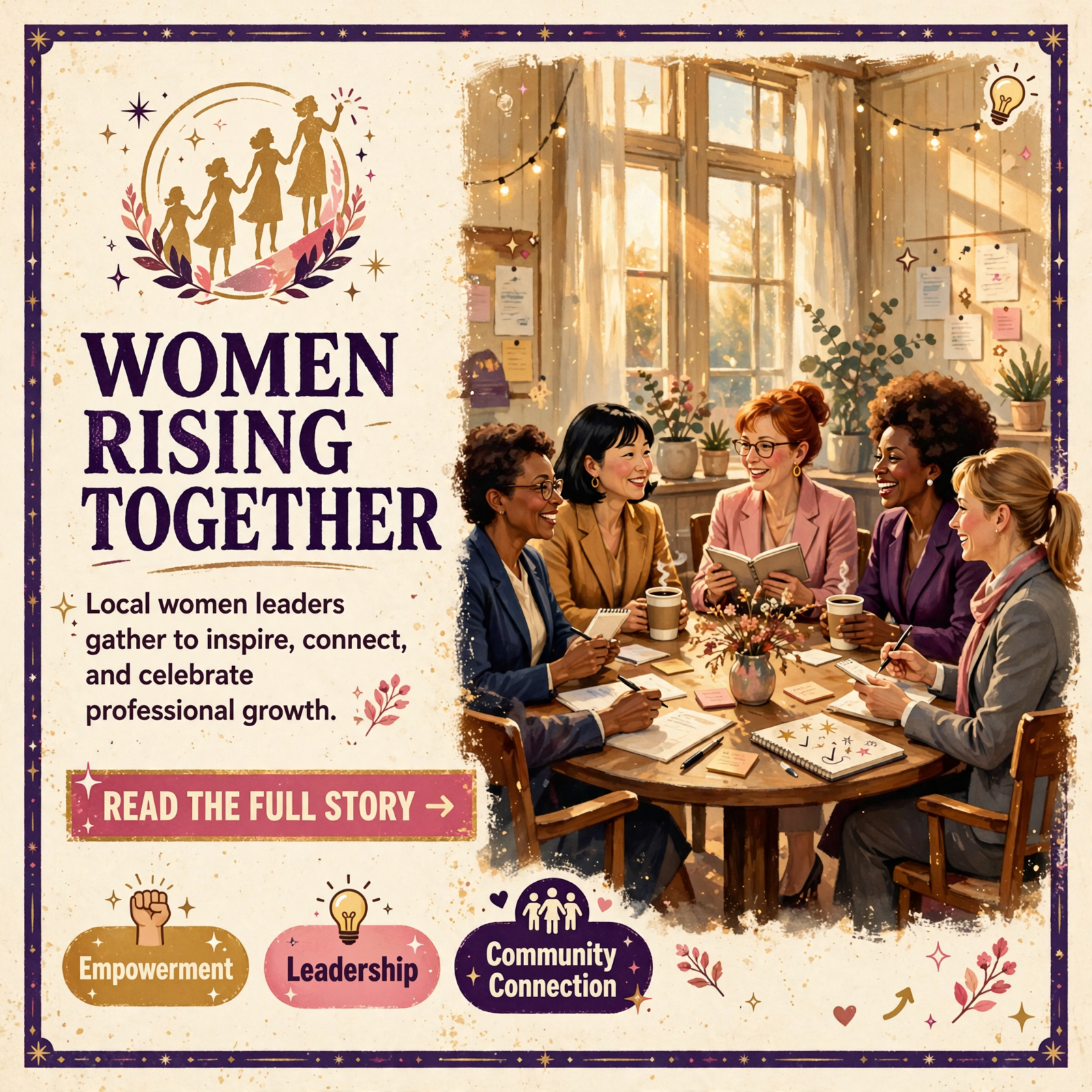 Featured image for "🎉 Women Shaping Warren County Conference Coming November 7 in McMinnville"