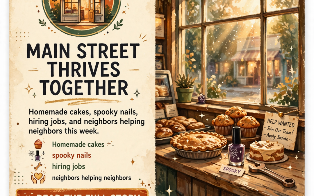 πͺ Coconut Cream Cakes, Halloween Nails and Who’s Hiring: Your Main Street Roundup