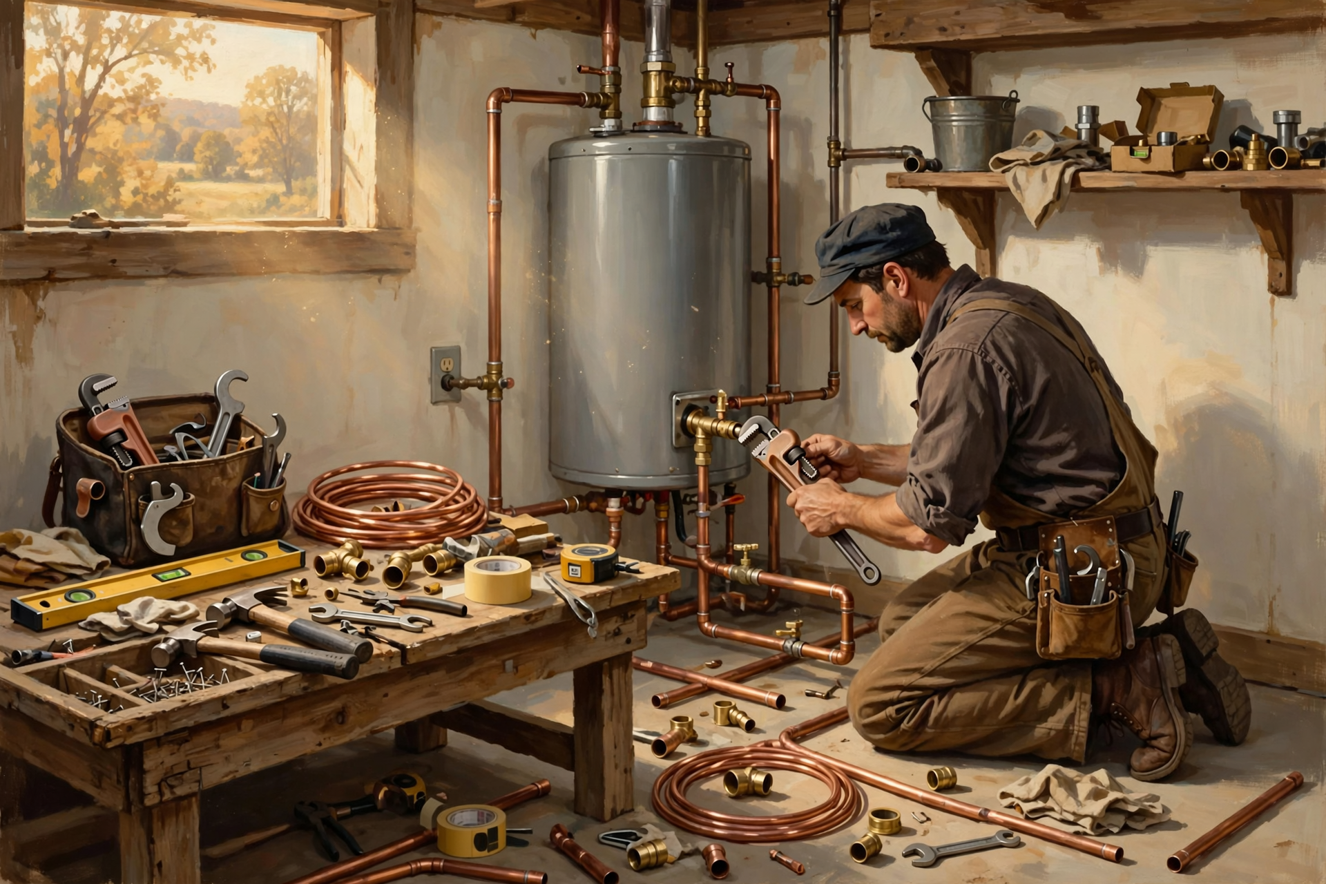 Illustration for 🔧 Thinking About Gas Appliances? The Lucky Duck Plumbing Does the Whole Job