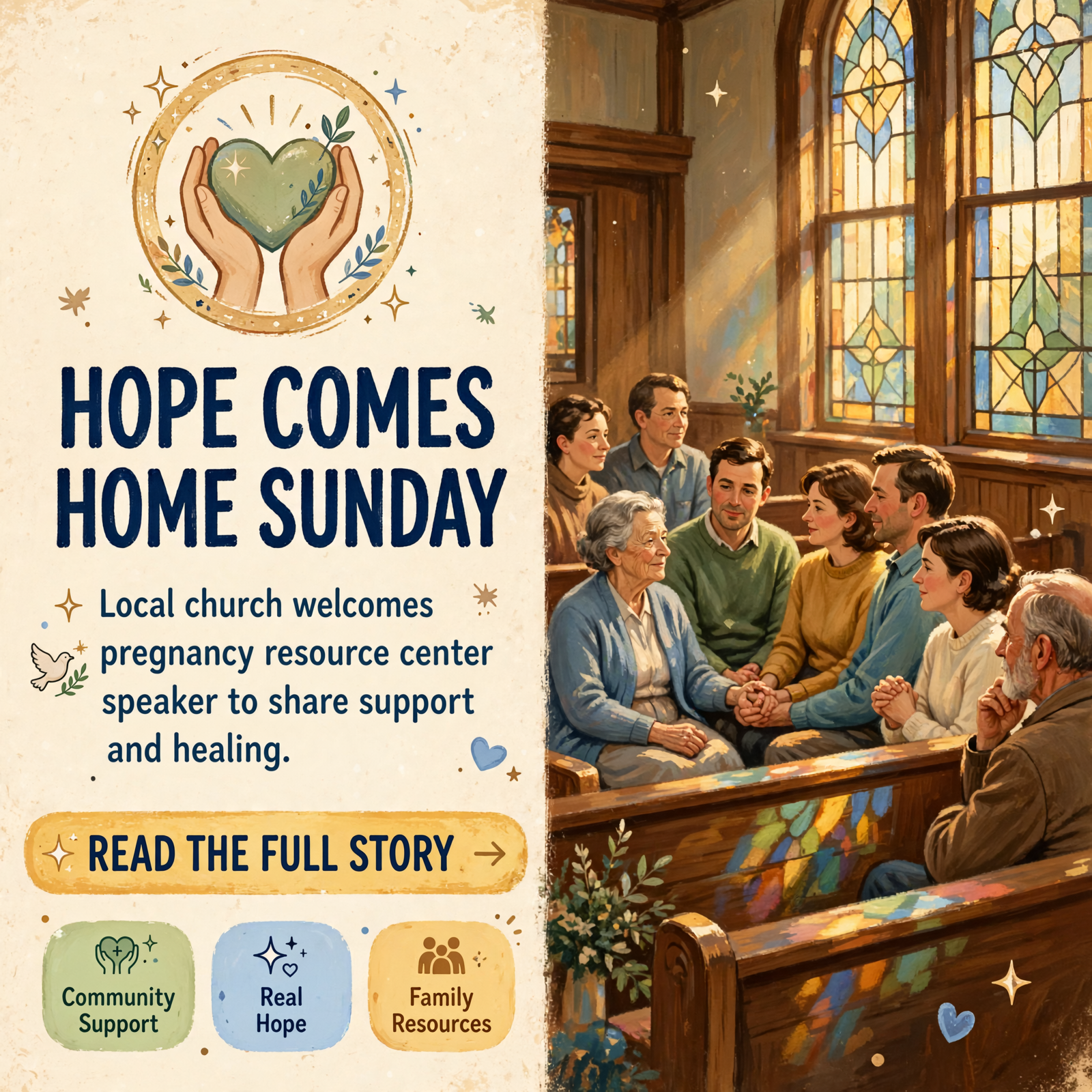 Featured image for "🙏 Special Guest Speaker Brings Hope Message to Gruetli-Laager Church Service"
