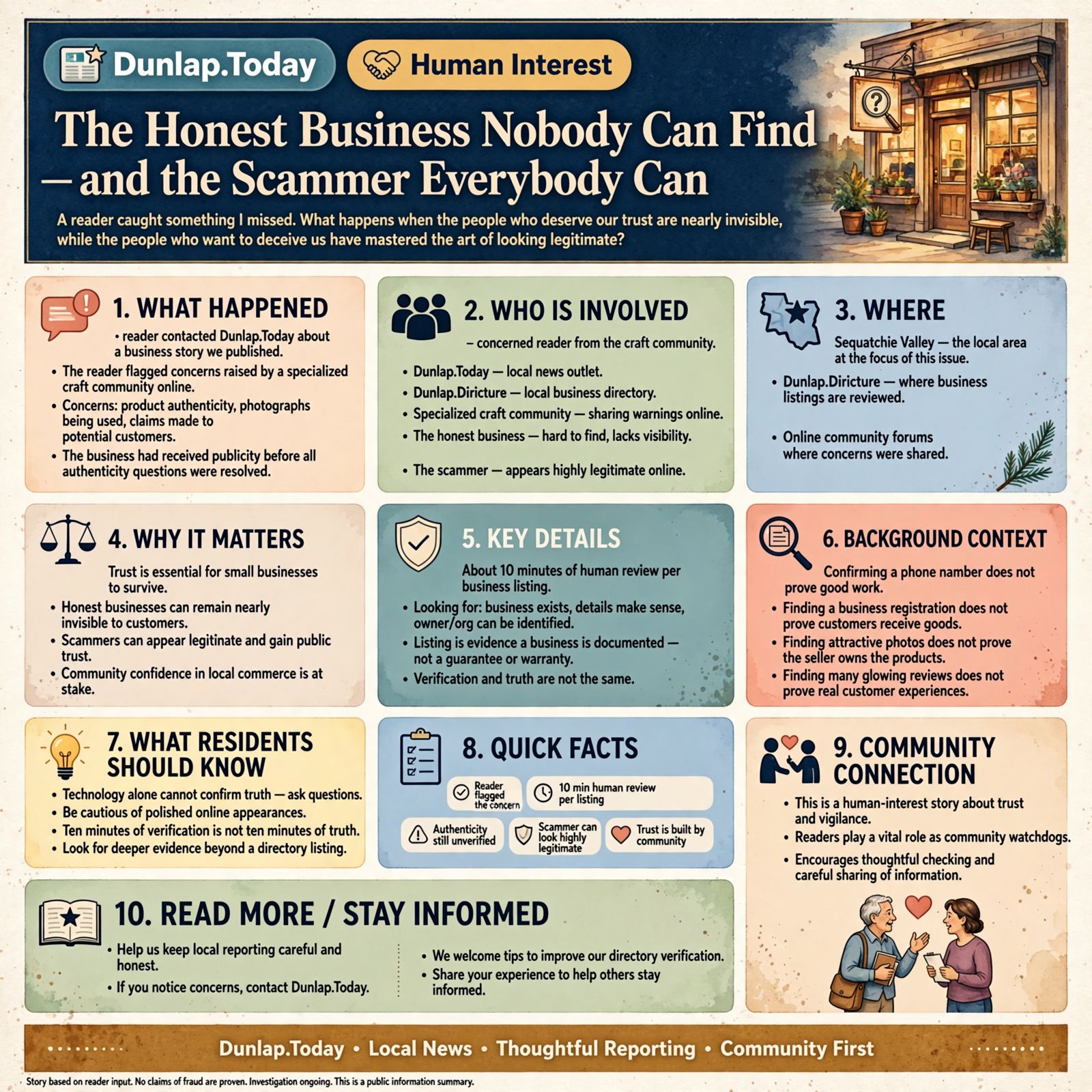 Story infographic