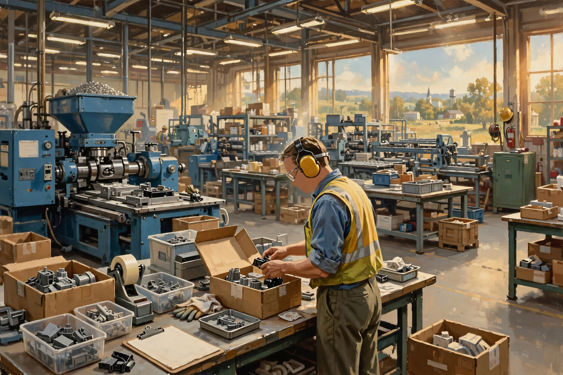 Illustration for 🏭 Dunlap Plant Floor: Production Worker $17–$19.39 — Supervisor Listing Closes Today