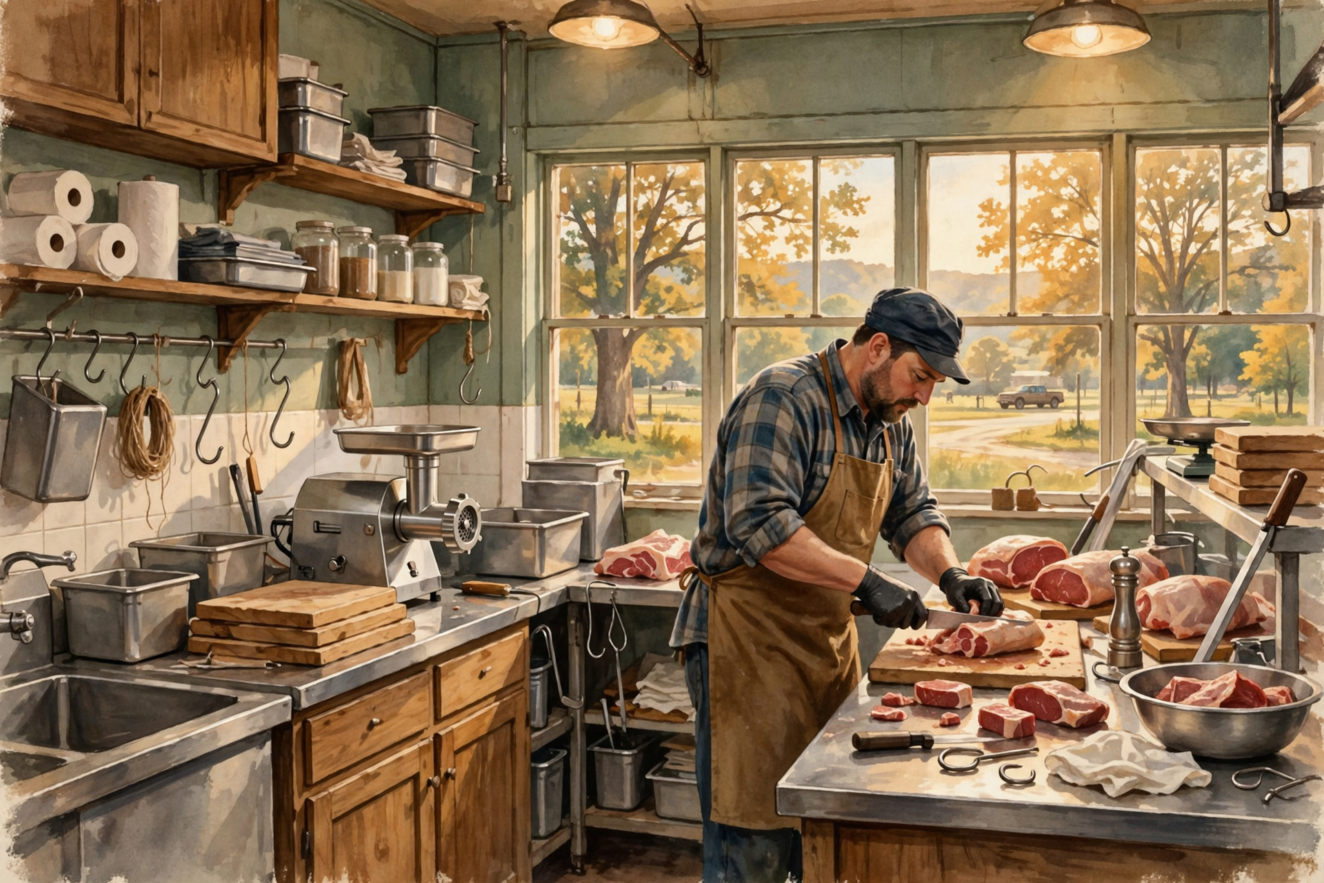 Illustration for 🥩 Crossville Hiring: Wyatt's Custom Slaughtering Needs Butcher + Helper
